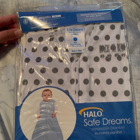 halo safe dreams wearable blanket